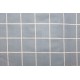 Βαμβακερό ύφασμα σιέλ - λευκό με φάρδος 240cm με τετράγωνο μοτίβο