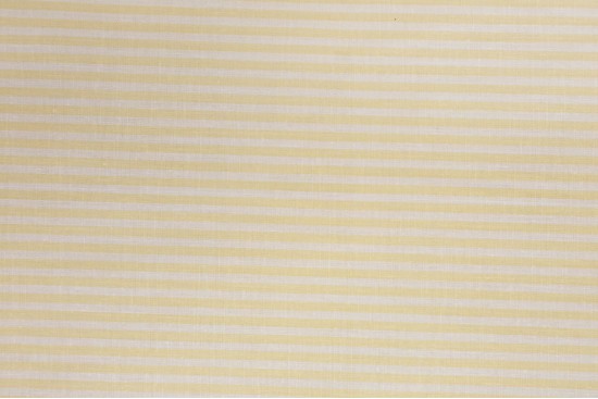 Βαμβακερό ύφασμα απαλό κίτρινο - λευκό με ρίγες με φάρδος 240cm