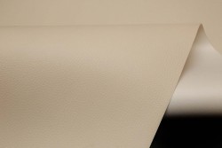 Furnishing leatherette in beige color 140cm width