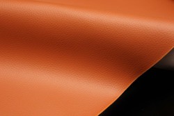 Furnishing leatherette in brown color 140cm width