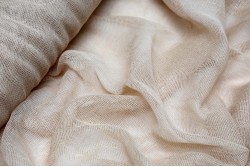 Gauze beige with a width of 150cm