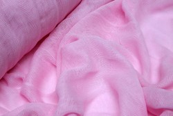 Gauze pink with a width of 150cm