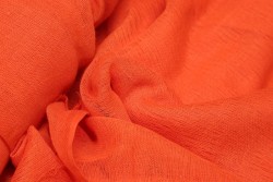 Gauze orange with a width of 150cm