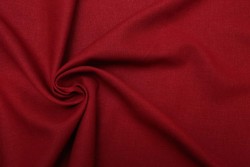 Linen fabric crimson 150cm wide