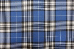 Wool checkered fabric with a width of 150cm