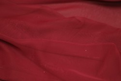 Muslin fabric crimson 150cm width