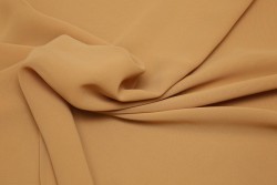 Muslin fabric beige 150cm width