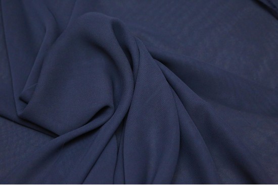 Μουσελίνα σκούρο μπλε 150cm φάρδος