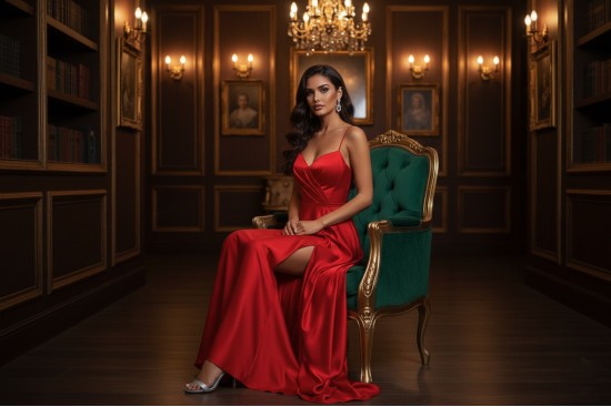 Σατέν ρασμίρ κόκκινο 150cm φάρδος