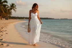 Σατέν  ελαστικό λευκό 150cm φάρδος