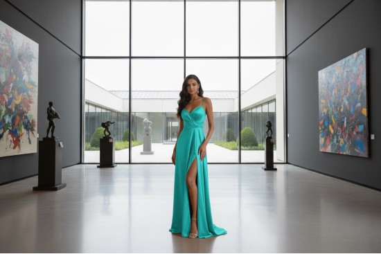 Σατέν  ελαστικό μπλε 150cm φάρδος