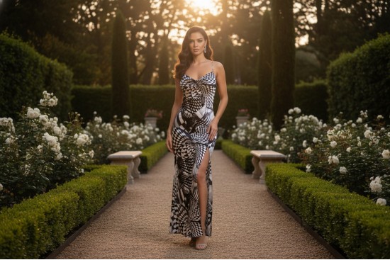 Σατέν εμπριμέ 150cm φάρδος