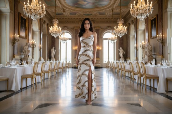 Σατέν εμπριμέ 150cm φάρδος