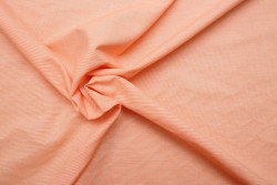Salmon cotton fabric width 150cm
