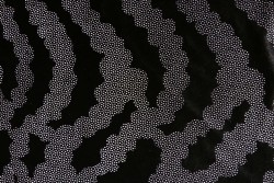 Black velvet fabric with glitter 160cm