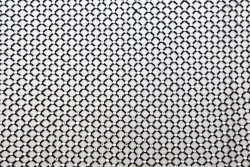 Δίχτυ σε μαύρο χρώμα με στρας ασημί - λευκό μεγέθους 50Χ130cm 