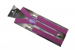Braces in dark purple color with a width of 250mm