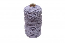 Macrame cord 100% cotton for construction purple