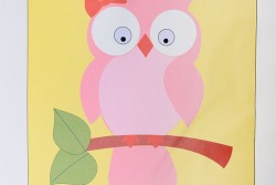 Μαξιλάρι παιδικό κουκουβάγια 