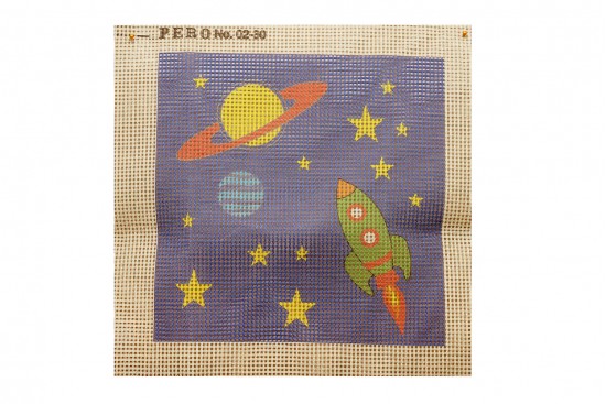 Μαξιλάρι παιδικό διάστημα και πύραυλος 