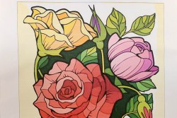 Μαξιλάρι παιδικό άνθη