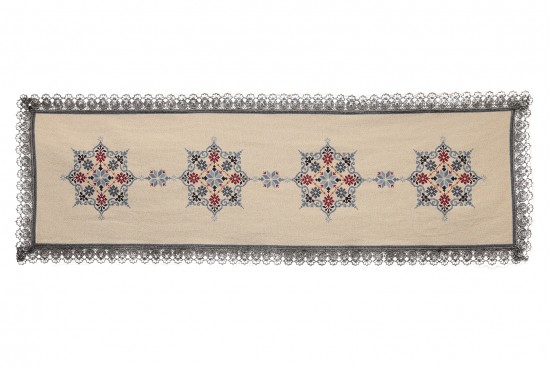 Μετρητό Κέντημα τραβέρσα 40Χ130cm Χιονονιφάδες