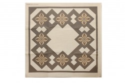 Κέντημα καρέ 90X90cm σε μίνιμαλ σχέδιο