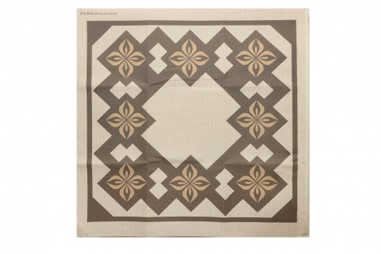 Κέντημα καρέ 90X90cm σε μίνιμαλ σχέδιο