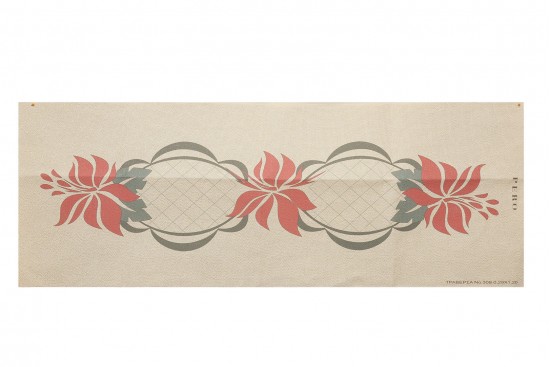 Κέντημα τραβέρσα 30X120cm άνθη