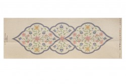 Κέντημα τραβέρσα 50X130cm άνθη
