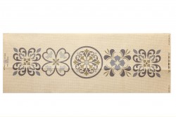 Κέντημα τραβέρσα 50X130cm άνθη