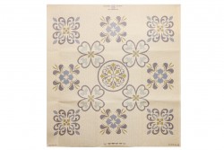 Κέντημα καρέ 100X100cm άνθη