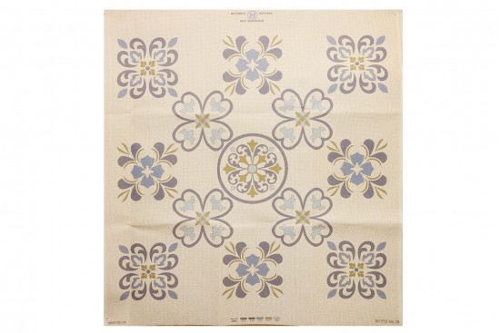 Κέντημα καρέ 100X100cm άνθη