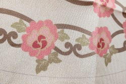 Κέντημα σεμέν 40X93cm άνθη
