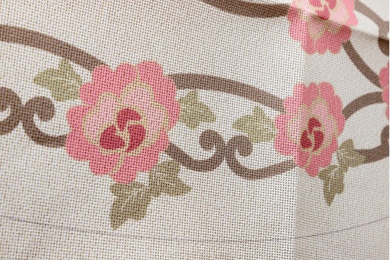 Κέντημα σεμέν 40X93cm άνθη