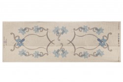 Κέντημα τραβέρσα 50X130cm άνθη