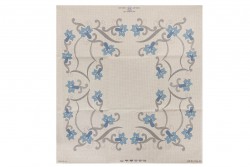 Κέντημα καρέ 100X100cm άνθη