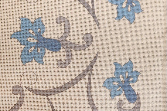 Κέντημα καρέ 100X100cm άνθη