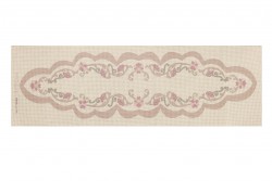 Κέντημα σεμέν 40X93cm άνθη