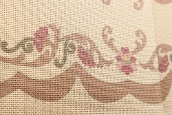 Κέντημα σεμέν 40X93cm άνθη