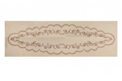 Κέντημα τραβέρσα 27X150cm άνθη