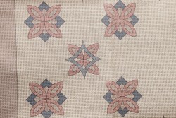 Κέντημα καρέ 100X100cm άνθη