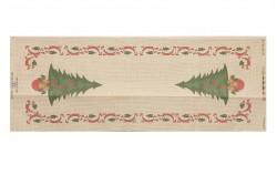 Κέντημα τραβέρσα 50Χ130cm Χριστουγεννιάτικο δέντρο - έλατο