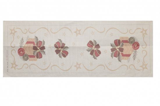 Κέντημα τραβέρσα 42X135cm Χριστουγεννιάτικο - Δώρα