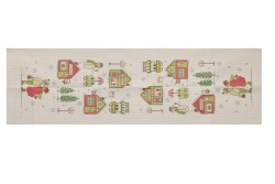 Κέντημα τραβέρσα 40X140cm Χριστουγεννιάτικο