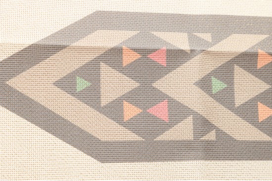 Κέντημα τραβέρσα 30Χ130cm σε γραμμικό σχέδιο