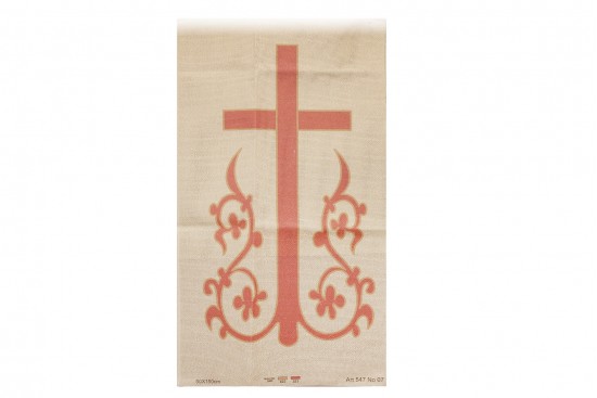 Κέντημα προσκυνητάρι τραβέρσα 50X150cm σταυρός