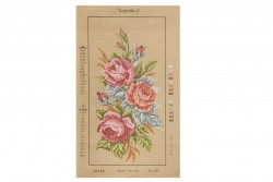 Κέντημα κάδρο 35X60cm άνθη - Τριαντάφυλλα