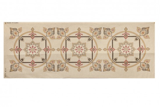 Κέντημα τραβέρσα 50Χ130cm γραμμικό με άνθη