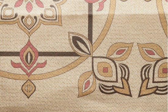 Κέντημα τραβέρσα 50Χ130cm γραμμικό με άνθη